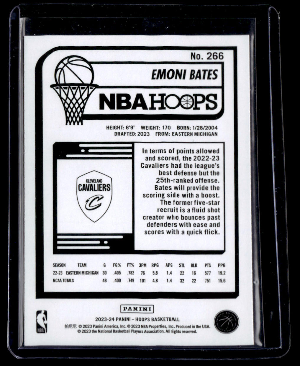 Card back