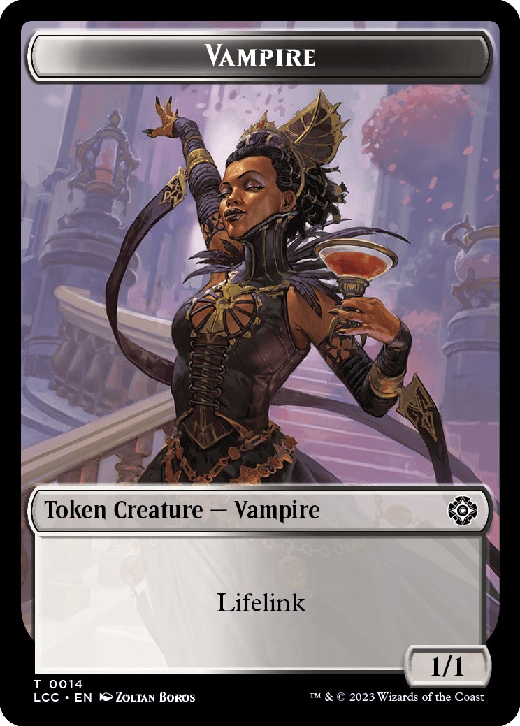 Vampire (0014) // Vampire Demon Double-Sided Token
