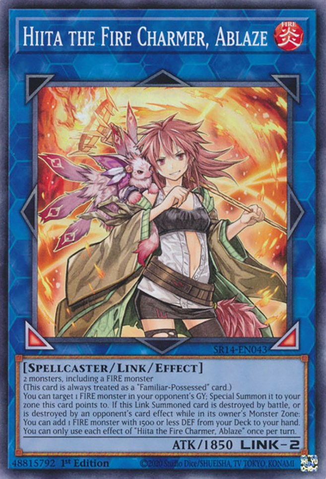 Hiita the Fire Charmer, Ablaze