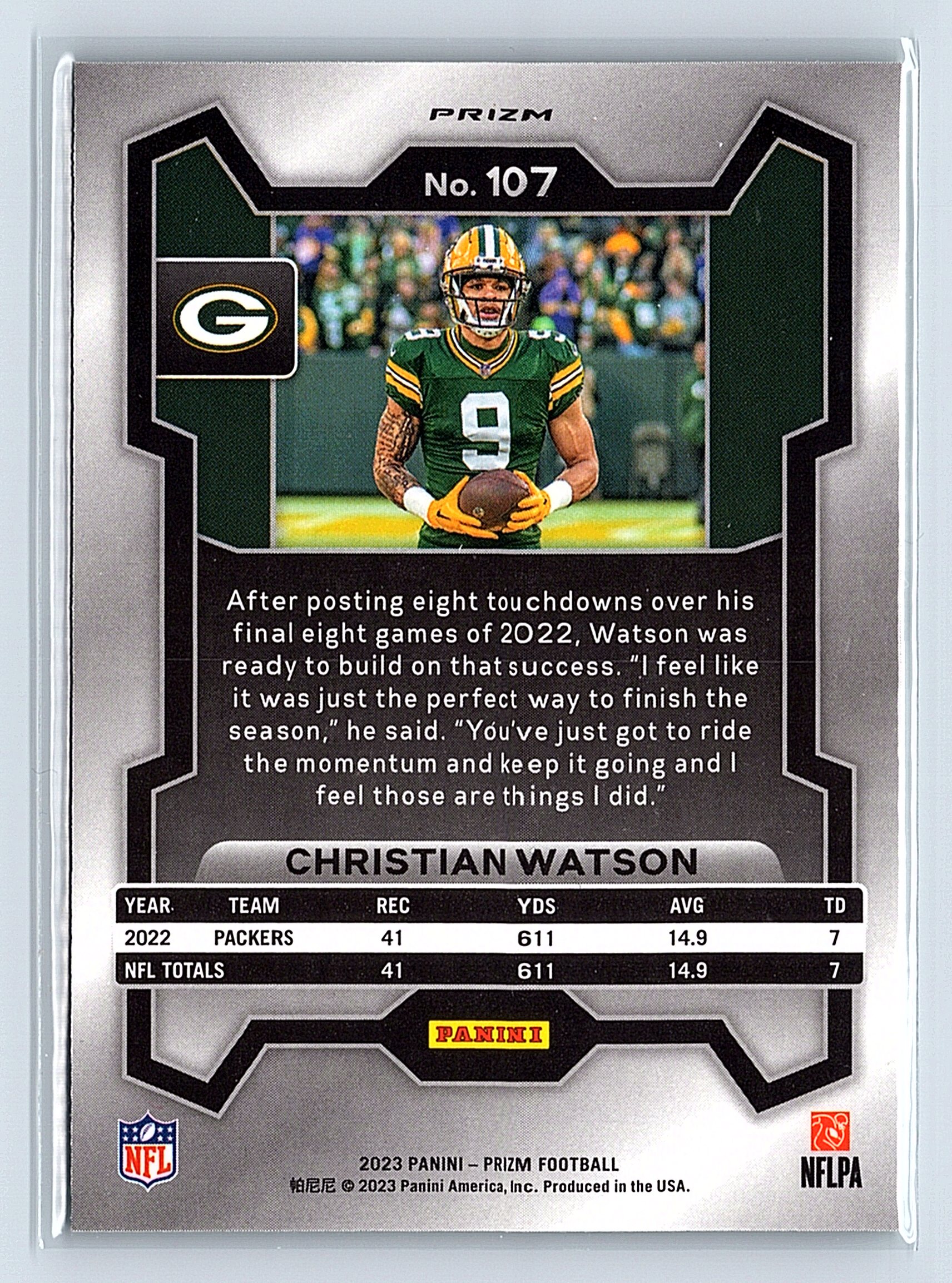 Card back