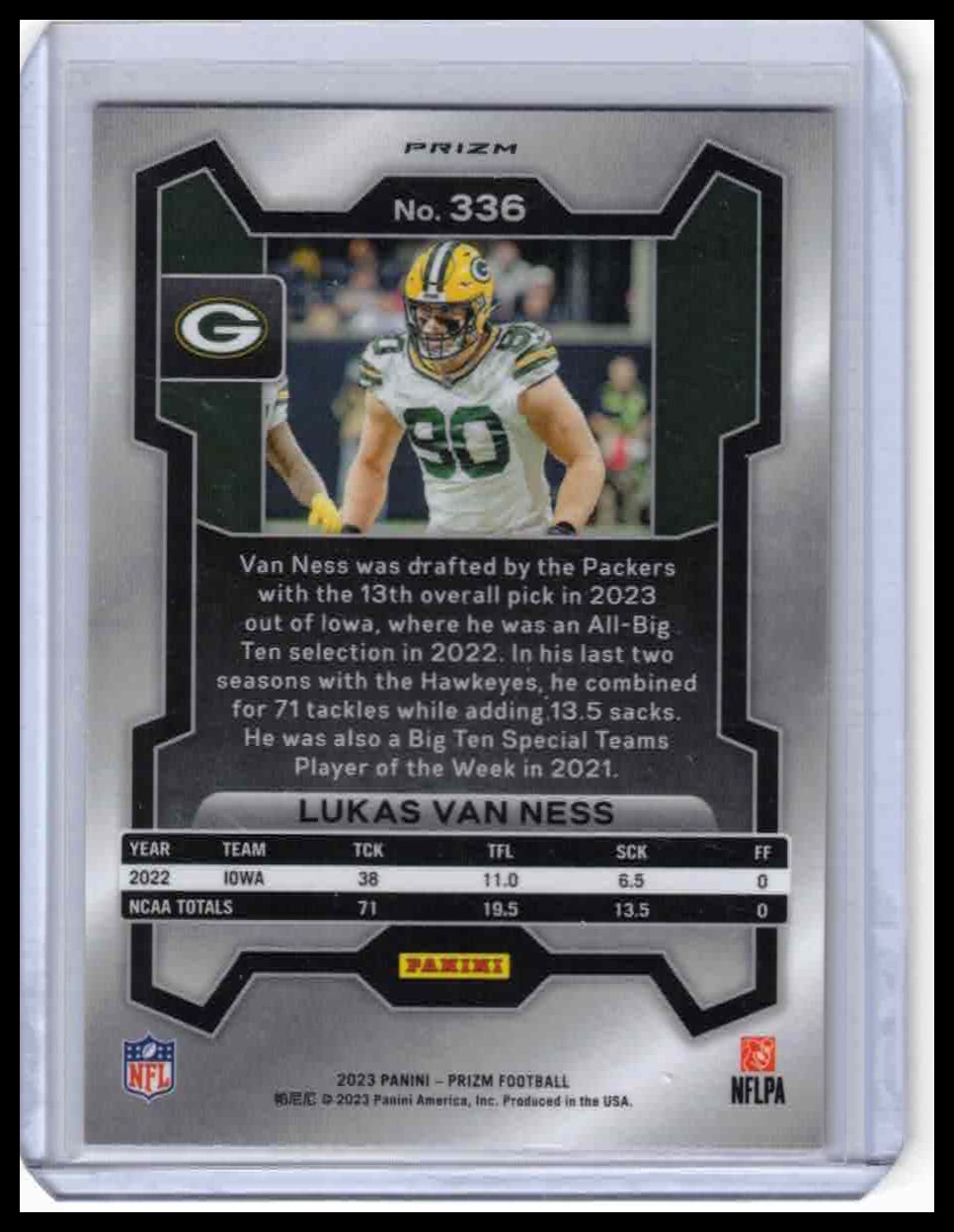 Card back