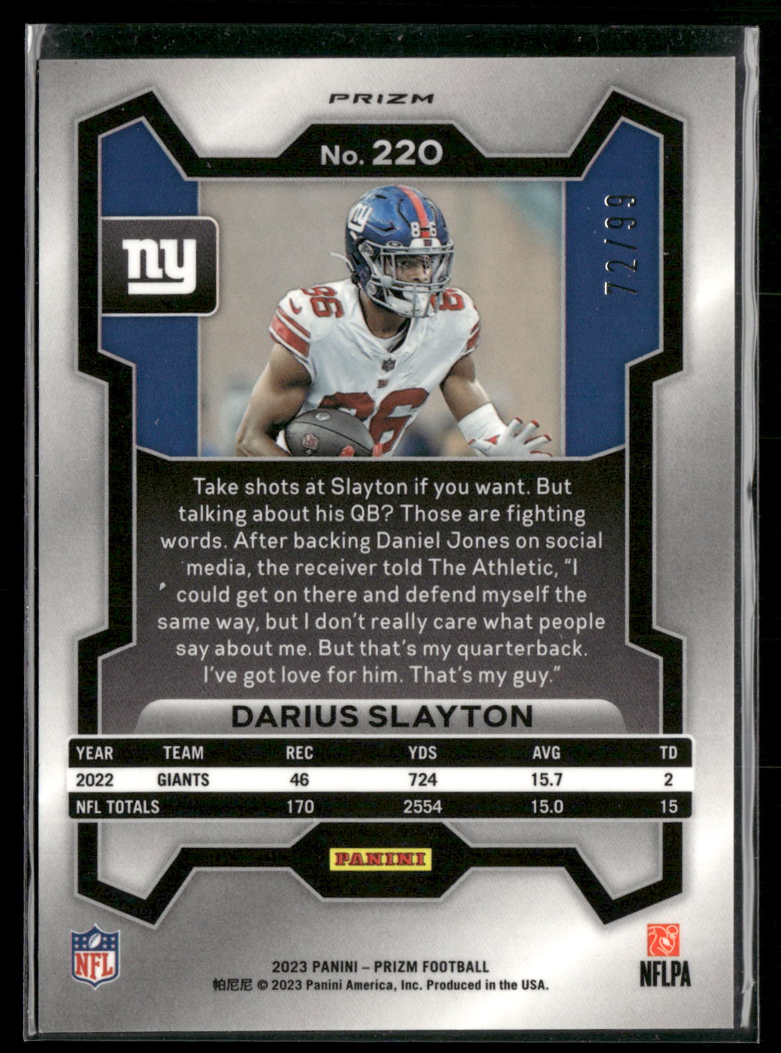 Card back