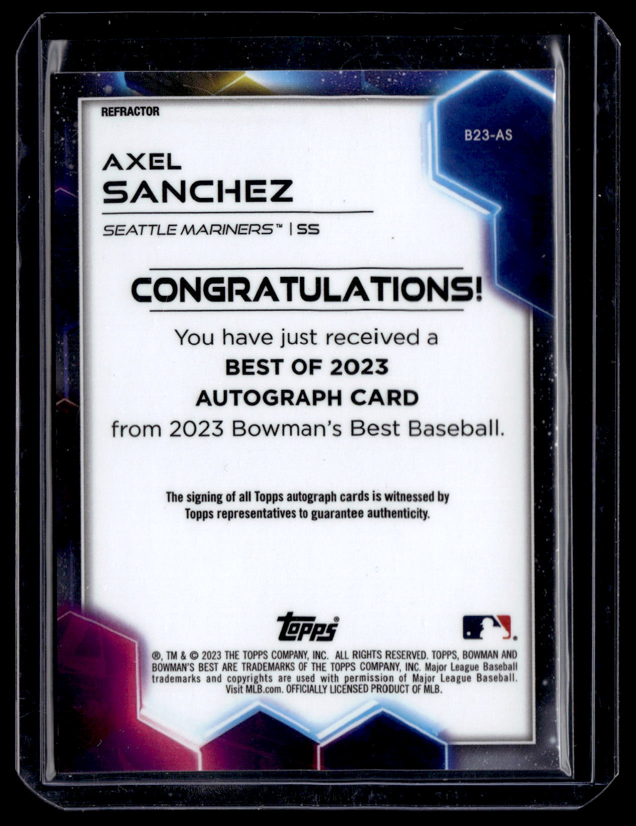 Card back