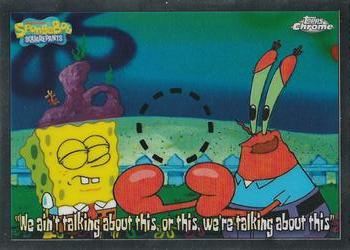 "We ain't talking about this, or this, we’re talking about this"