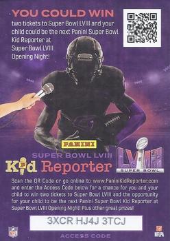 Super Bowl LVIII Kid Reporter 

 -