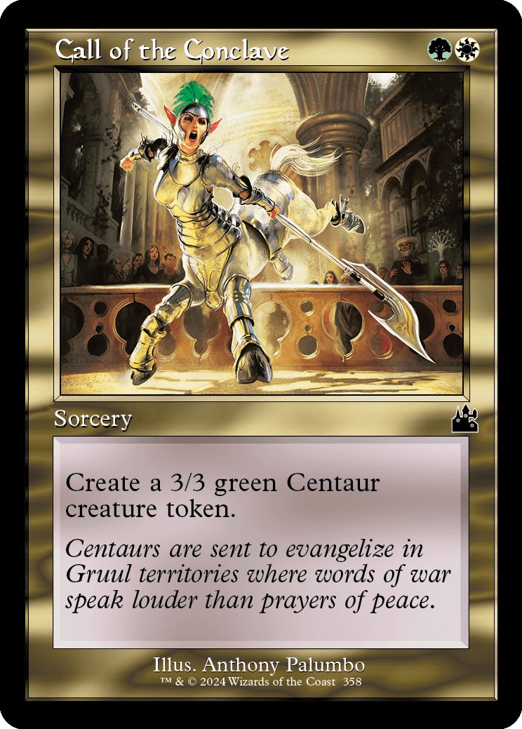 Call of the Conclave (Retro Frame)