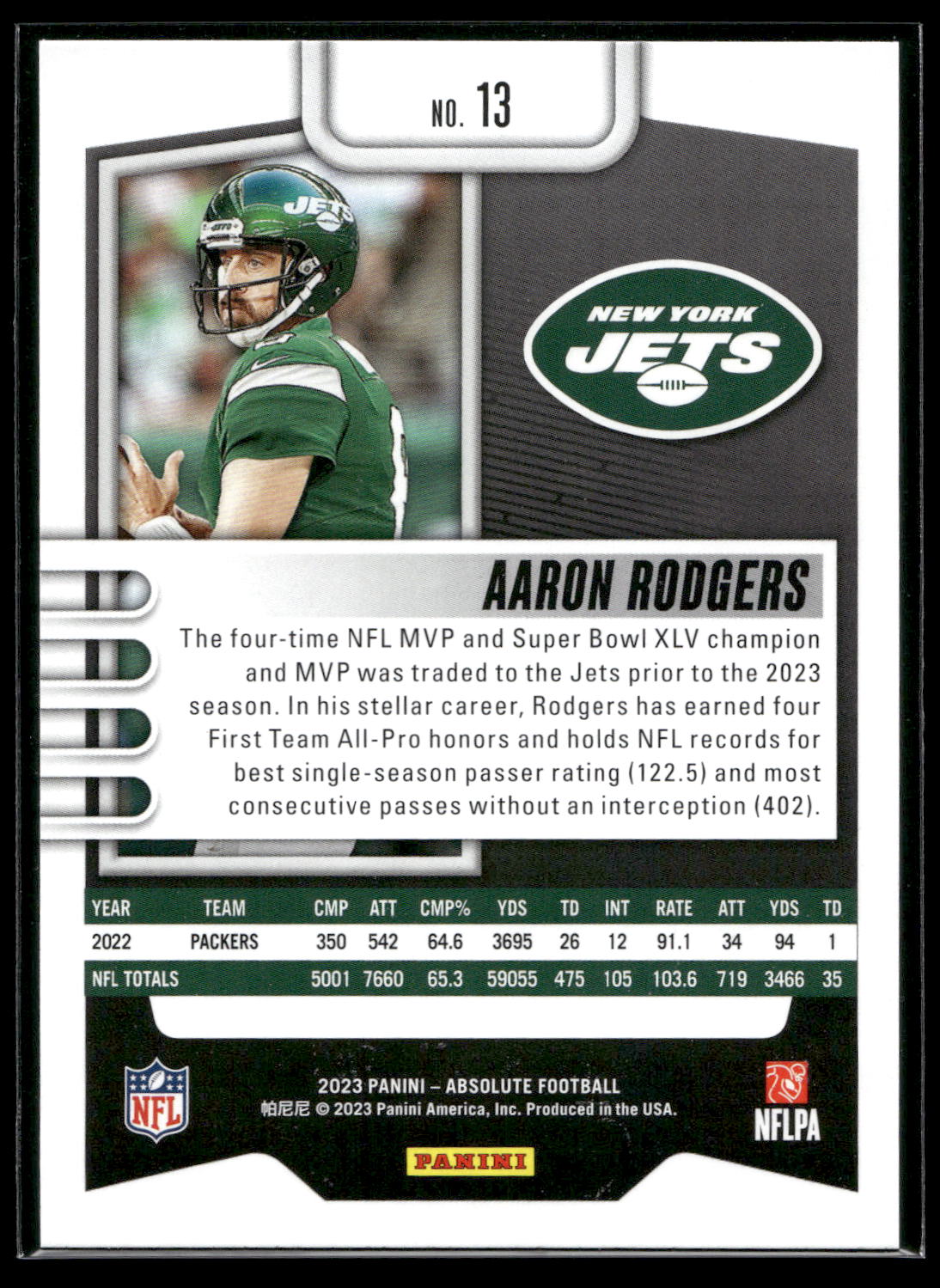 Card back