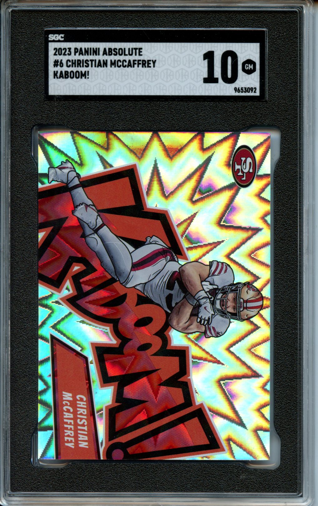 #6 Christian McCaffrey