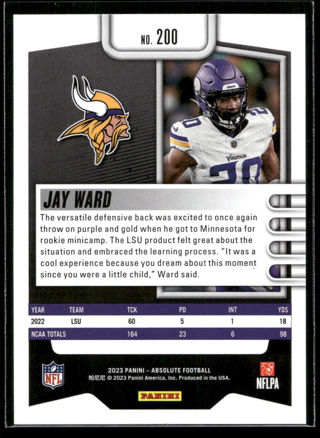 Card back