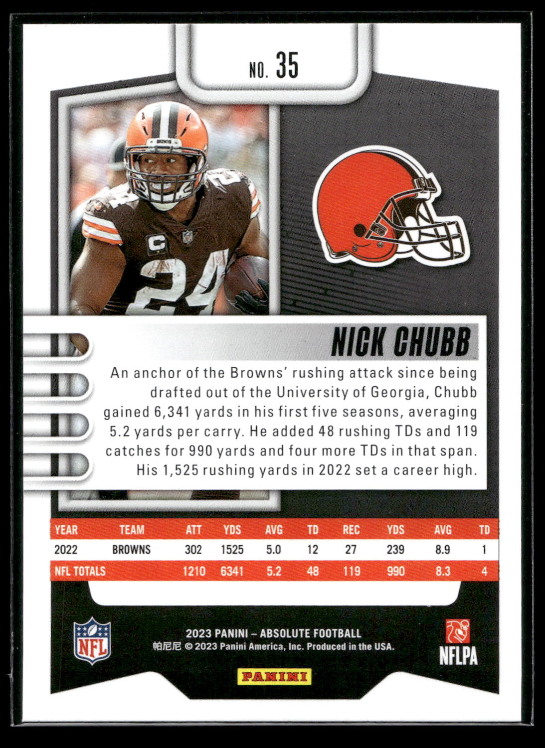 Card back