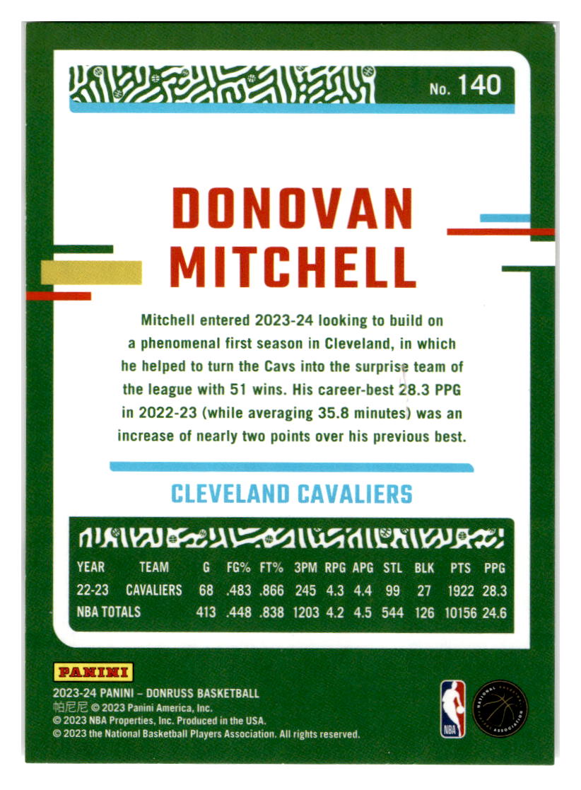 Card back