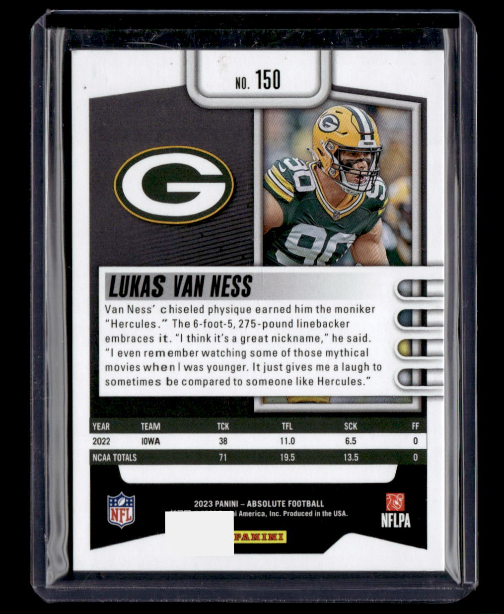 Card back
