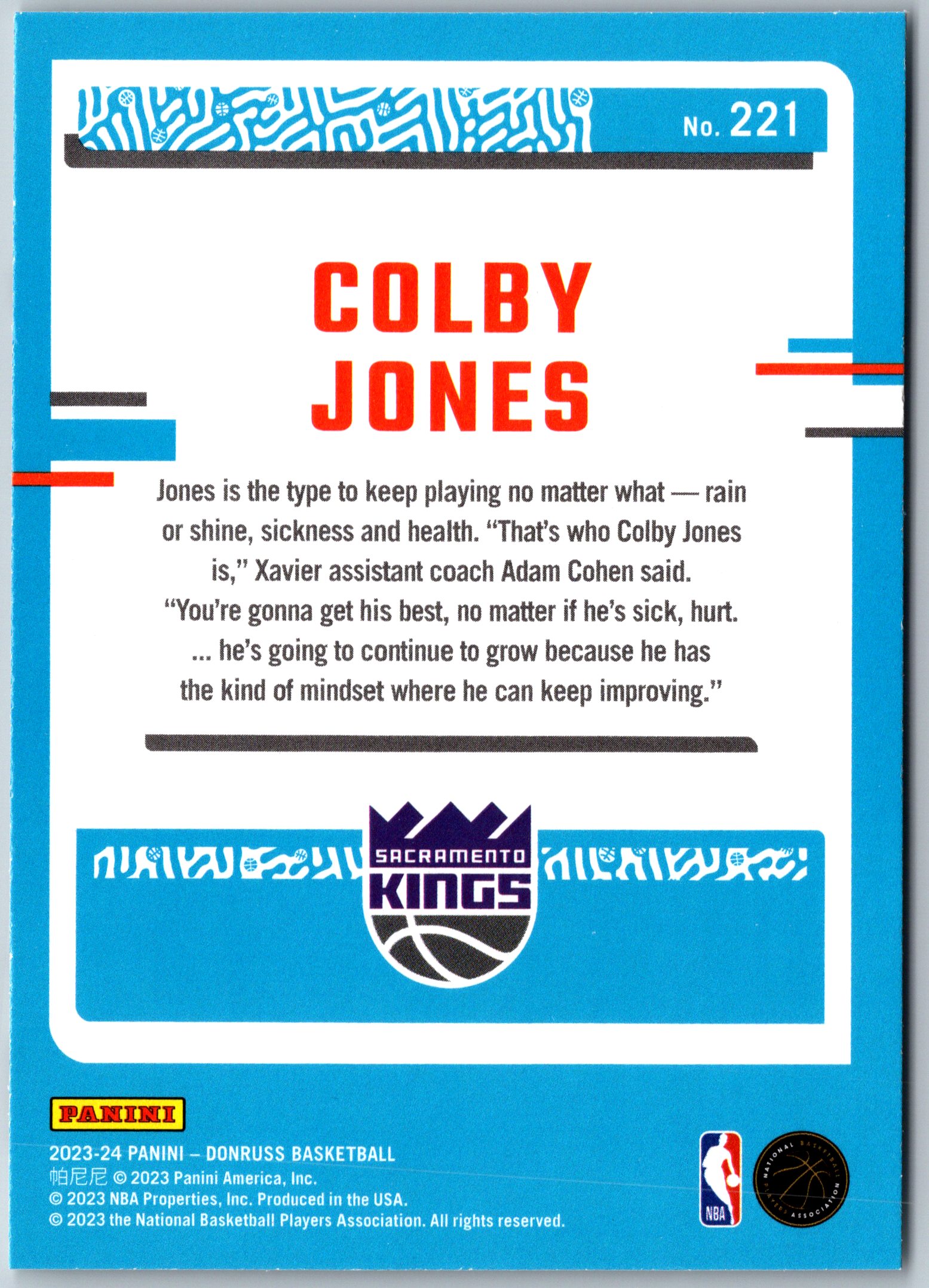 Card back