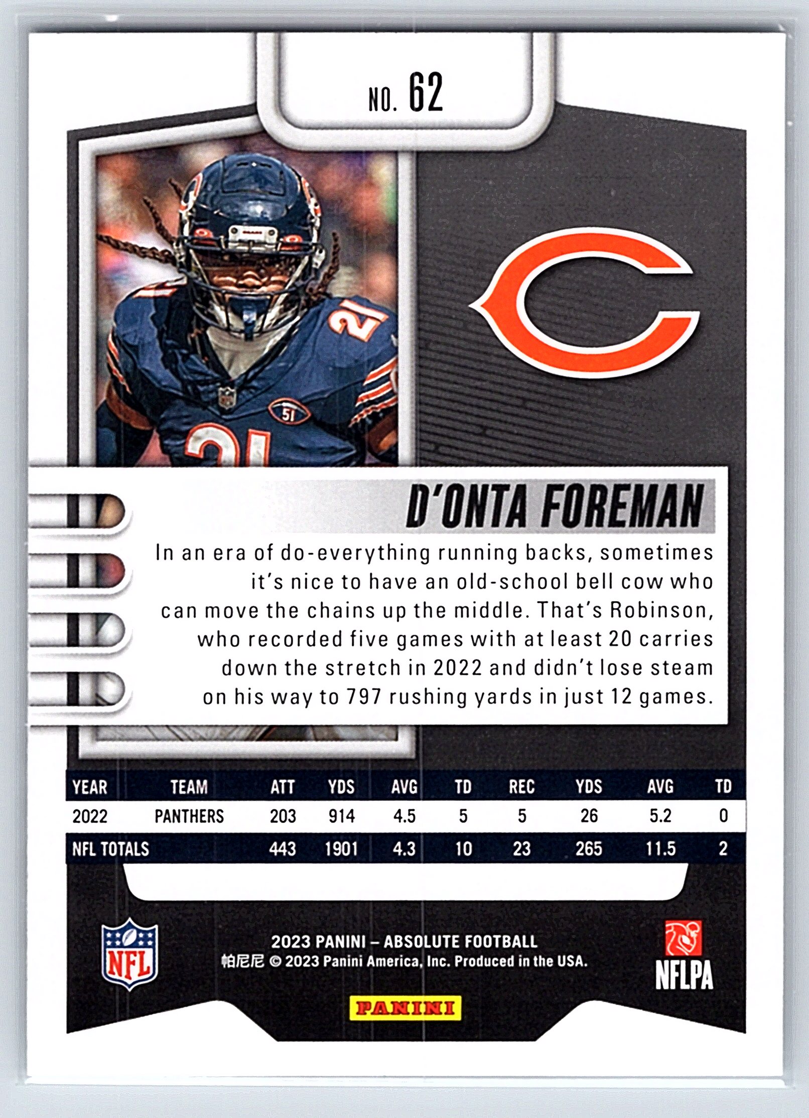 Card back