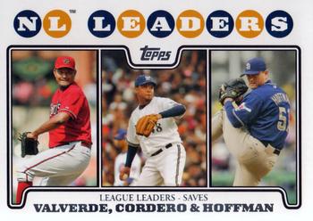 NL Leaders: Saves (Jose Valverde / Francisco Cordero / Trevor Hoffman)