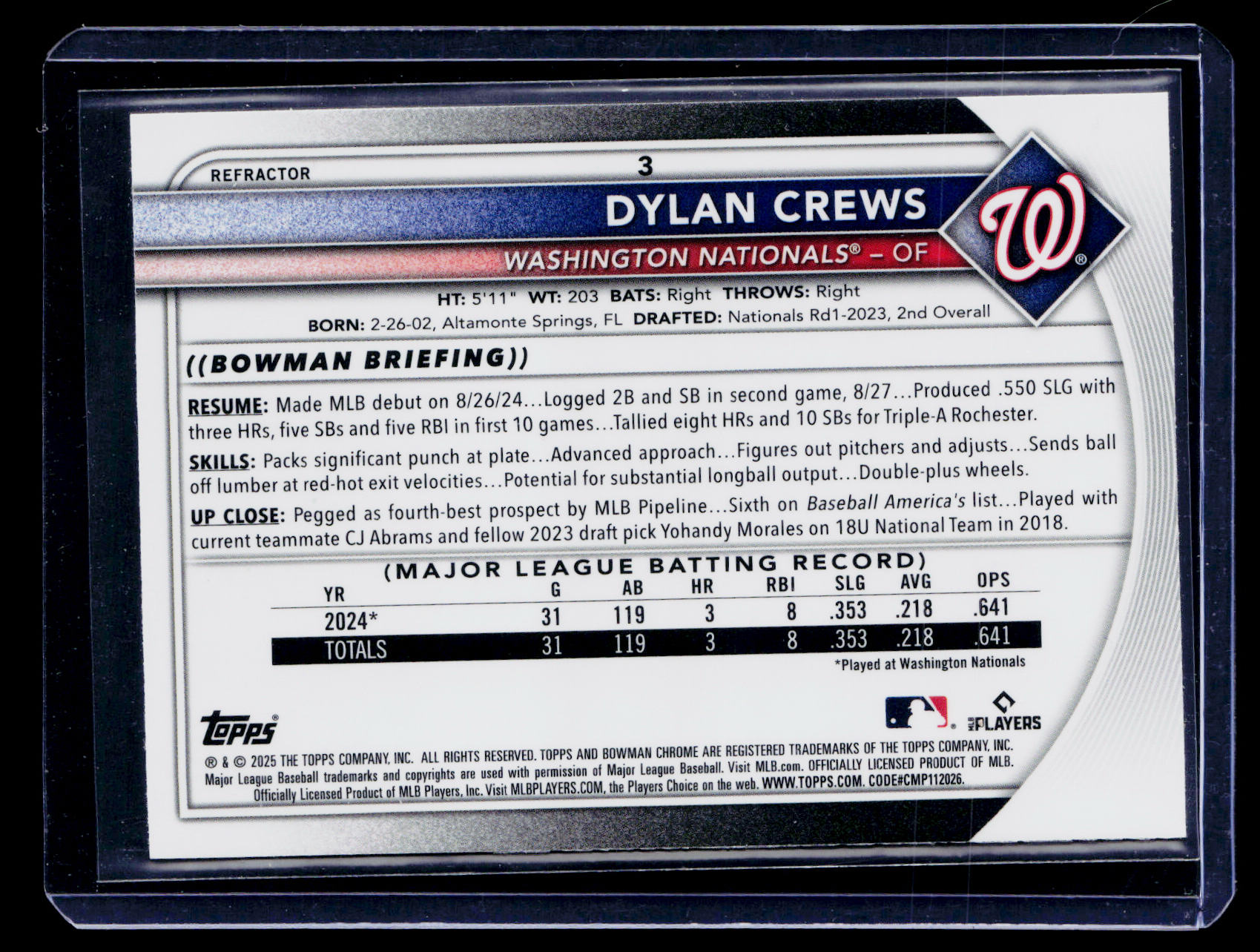 Card back