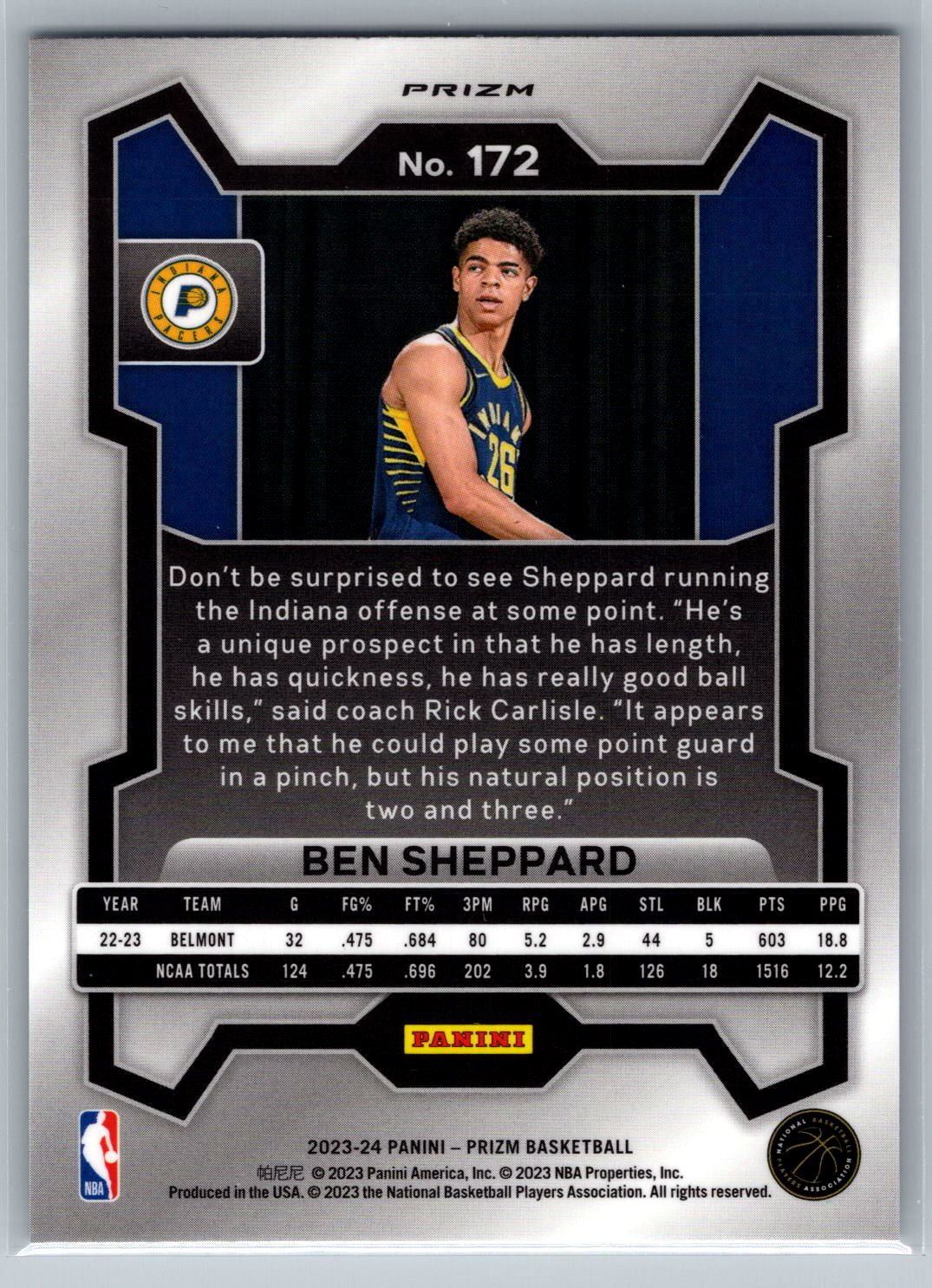 Card back