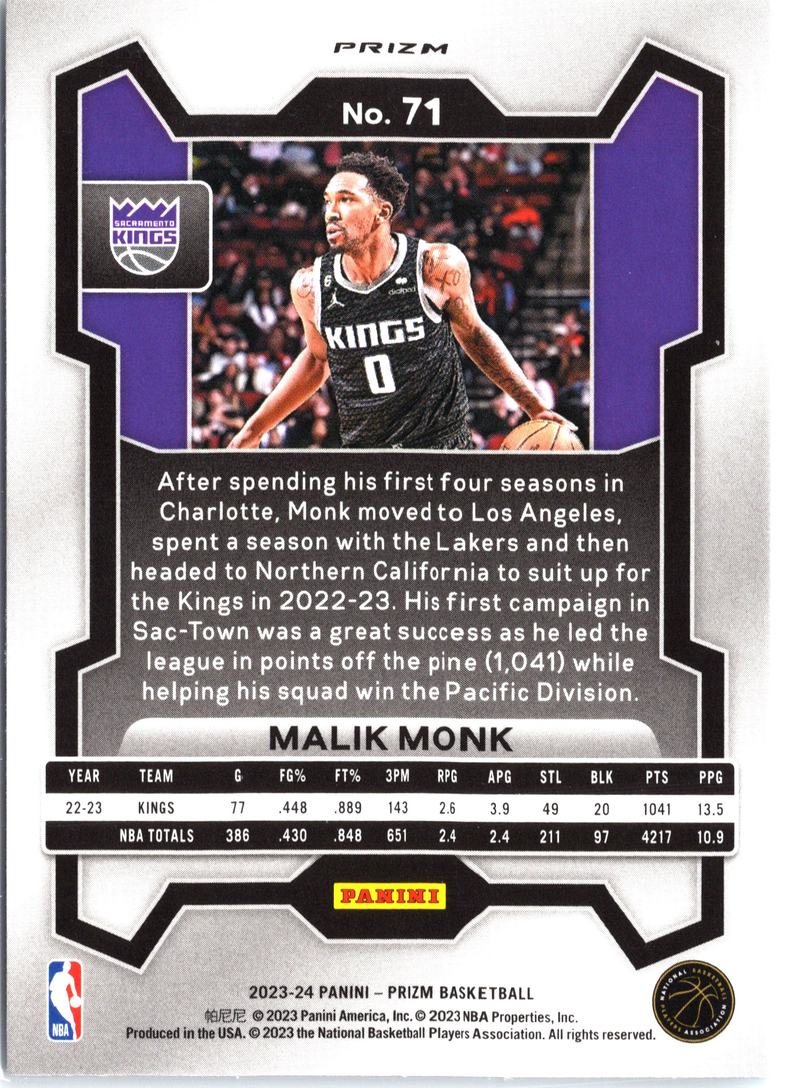Card back