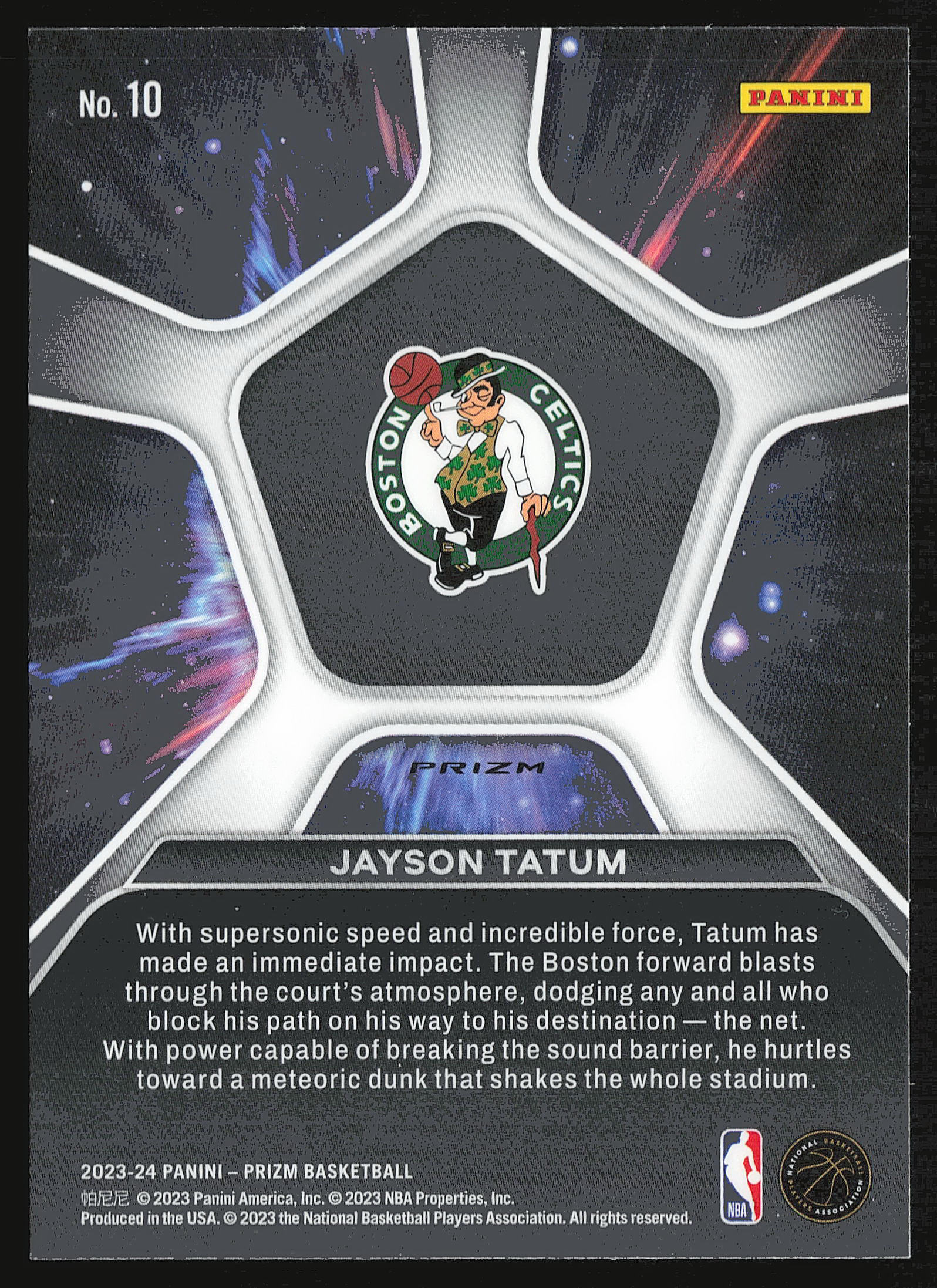 Card back