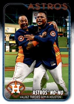 Astros No-No: Valdez Throws Gem in Houston