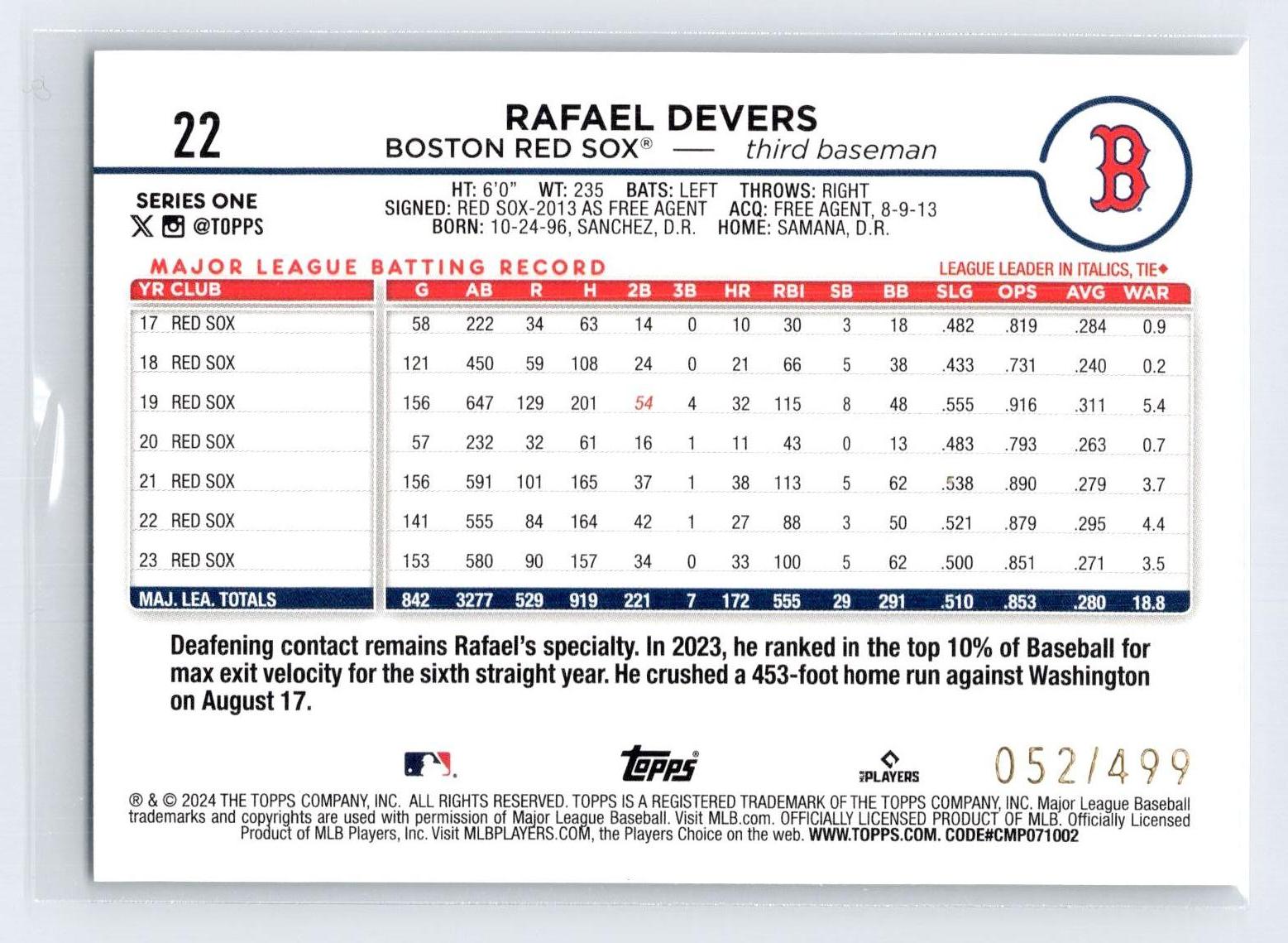 Card back