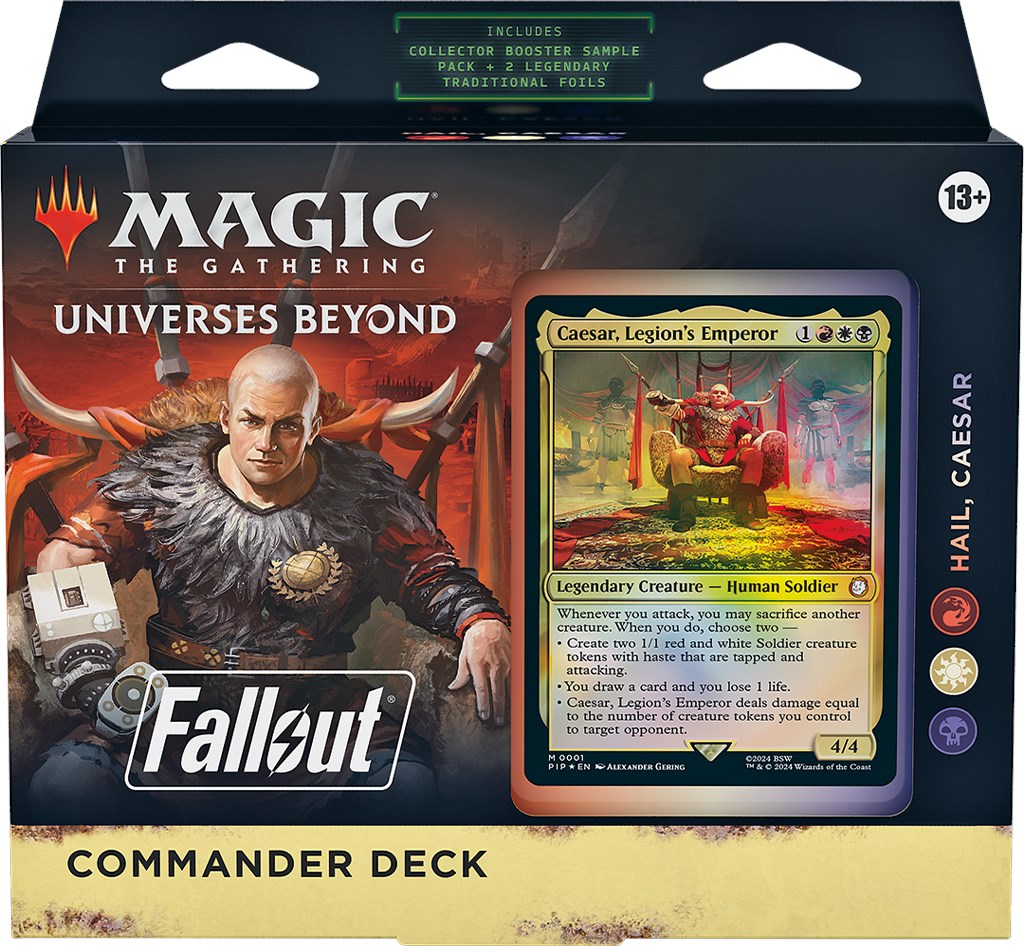 Universes Beyond: FalloutHail, Caesar Commander Deck