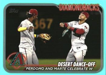 Desert Dance-Off: Perdomo and Marte Celebrate W