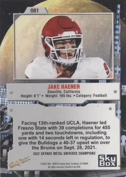 Card back