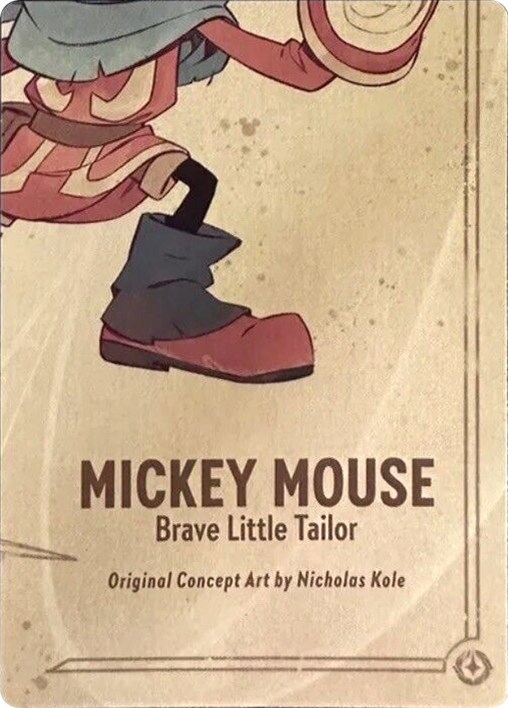 Mickey Mouse Brave Little Tailor Puzzle Insert (Bottom Right)