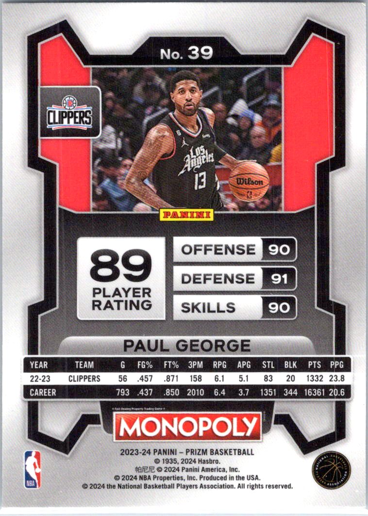 Card back