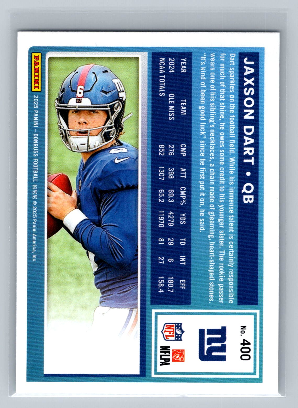 Card back