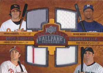 Brian Roberts / Rickie Weeks / Chase Utley / Dan Uggla