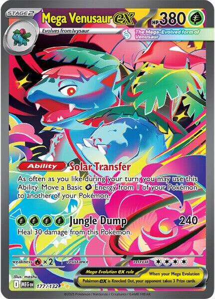 #177/132 Mega Venusaur ex