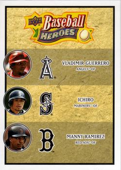 Vladimir Guerrero / Ichiro / Manny Ramirez
