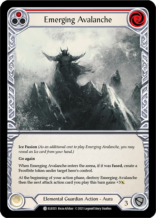 Emerging Avalanche (Red)