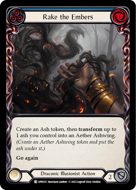 Rake the Embers (Blue)