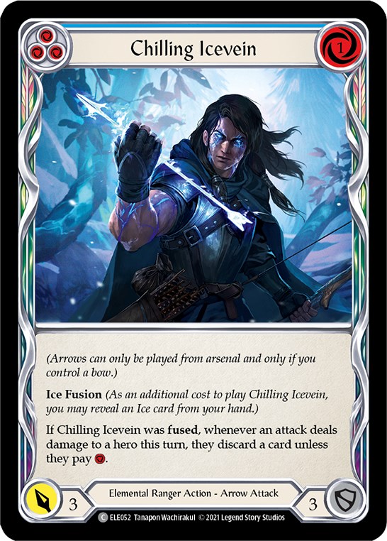 Chilling Icevein (Blue)