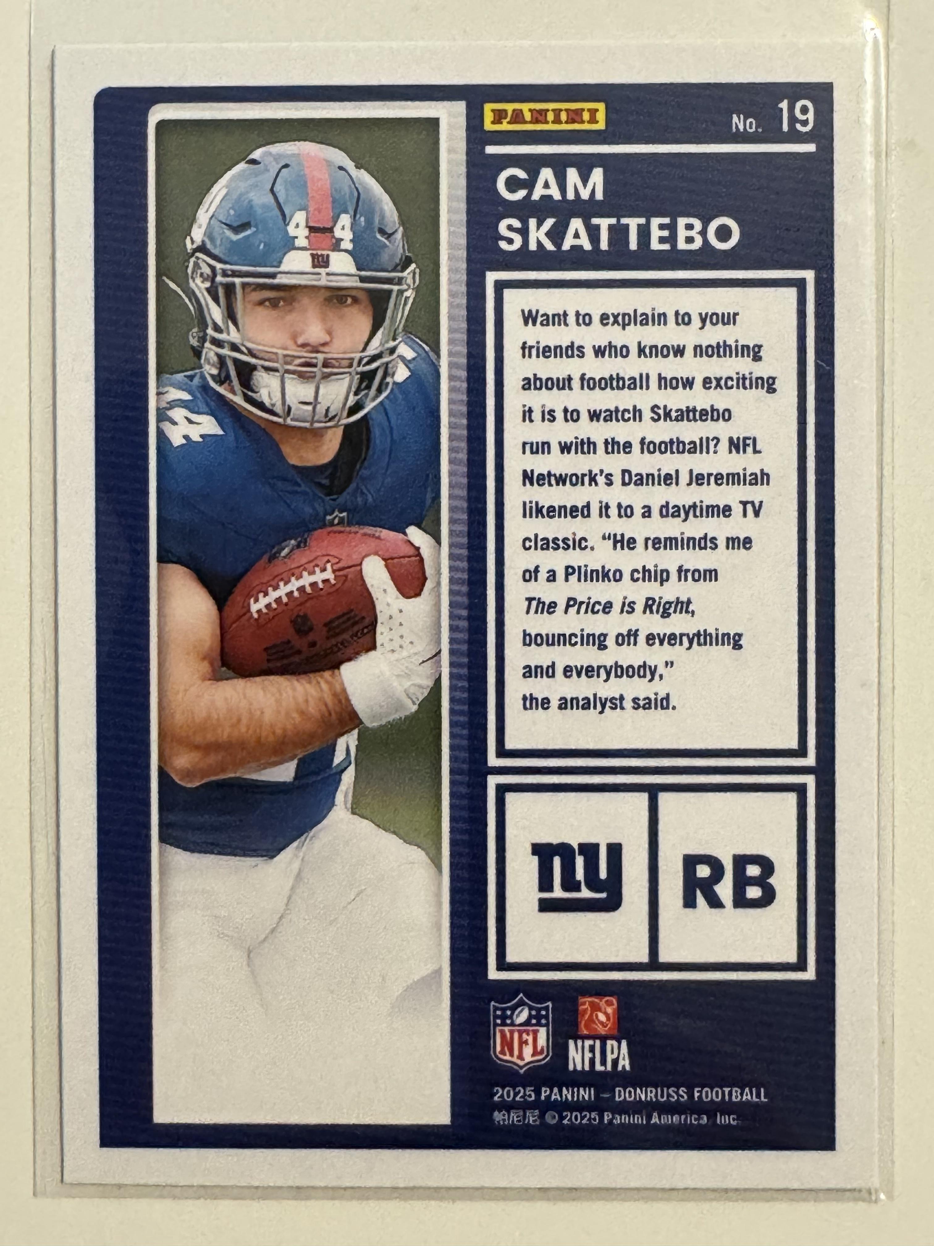 Card back