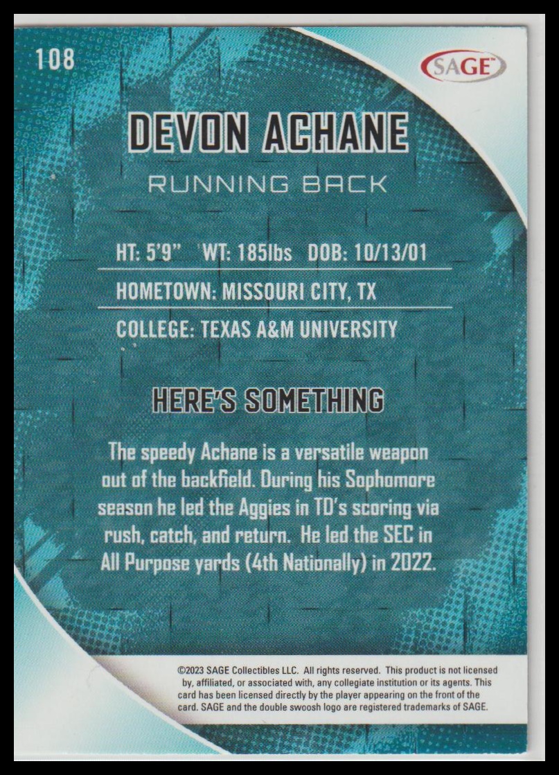 Card back
