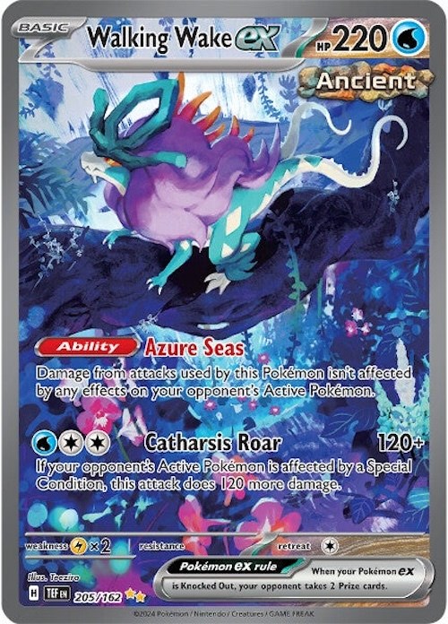 #205/162 Walking Wake ex
