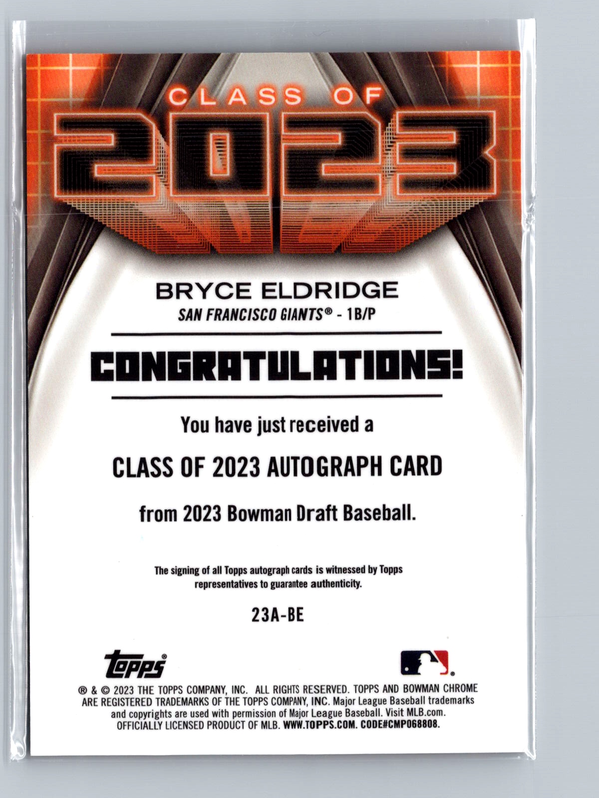 Card back
