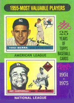 1955 MVPs (Yogi Berra / Roy Campanella)