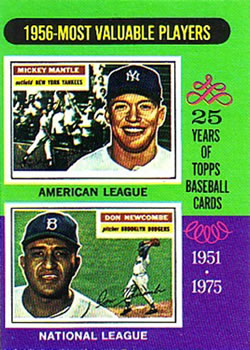 1956 MVPs (Mickey Mantle / Don Newcombe)