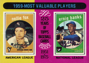 1959 MVPs (Nellie Fox / Ernie Banks)