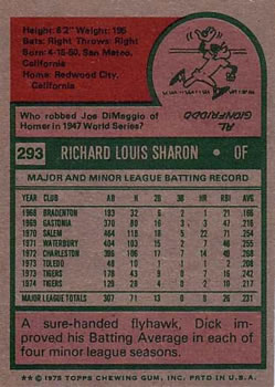 Card back