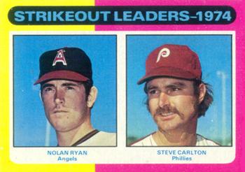 1974 Strikeout Leaders (Nolan Ryan / Steve Carlton)