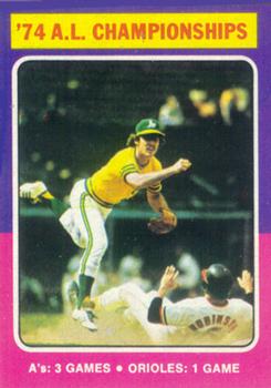 '74 A.L. Championships ALCS