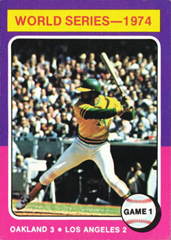 1974 World Series Game 1