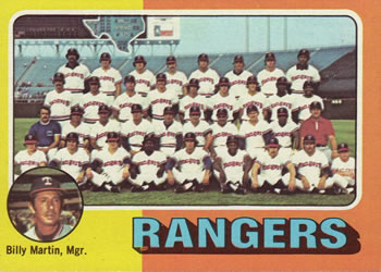 Texas Rangers / Billy Martin