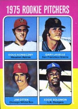 1975 Rookie Pitchers (Doug Konieczny / Gary Lavelle / Jim Otten / Eddie Solomon)